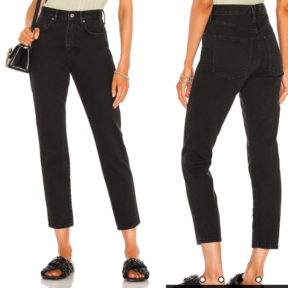 Free People We the Free Stovepipe Jeans Black Out Size 29